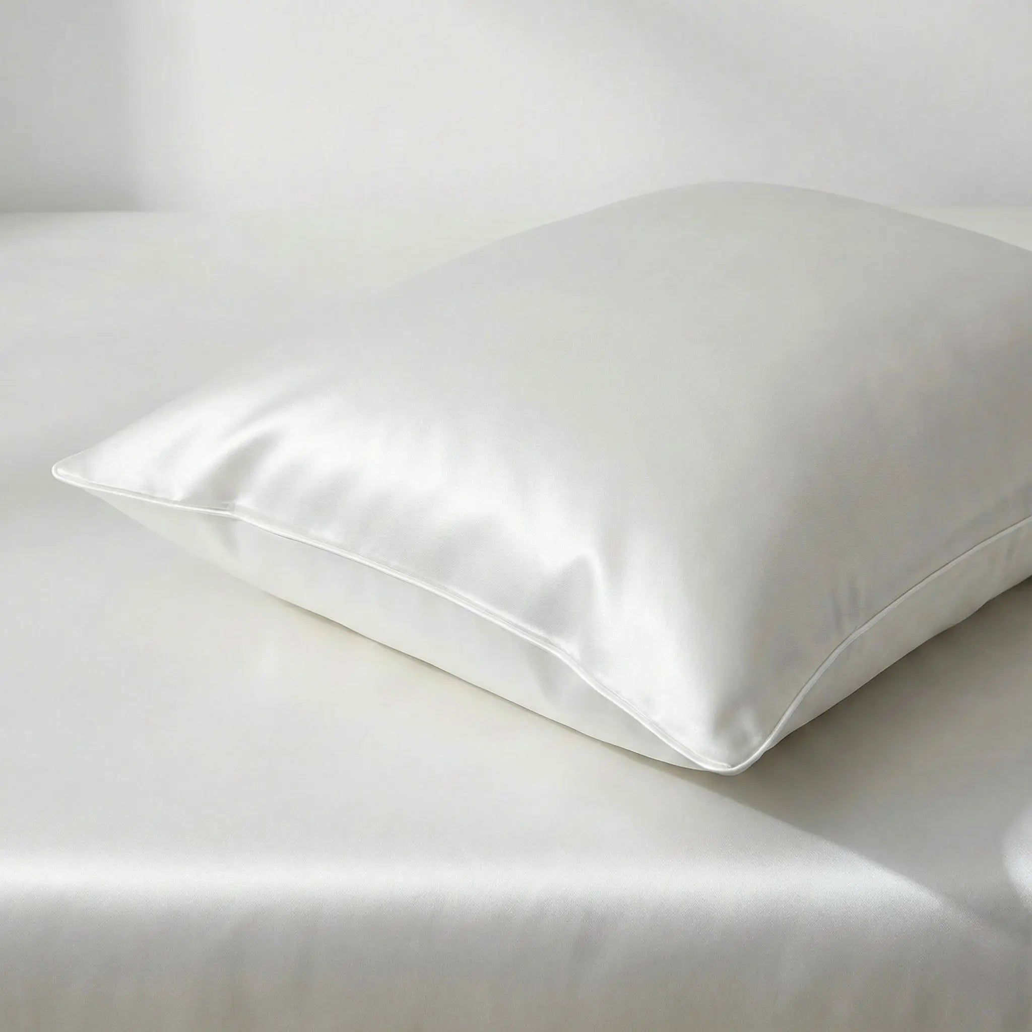 Taie d'Oreiller en Soie de Murier - Soin Peau & Cheveux Gleamy Atelier